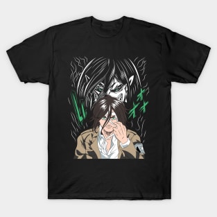 Eren Yeager Anime Fanart T-Shirt